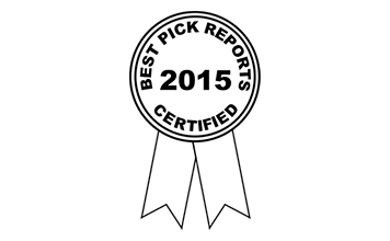 2015 Best Pick Reports Award